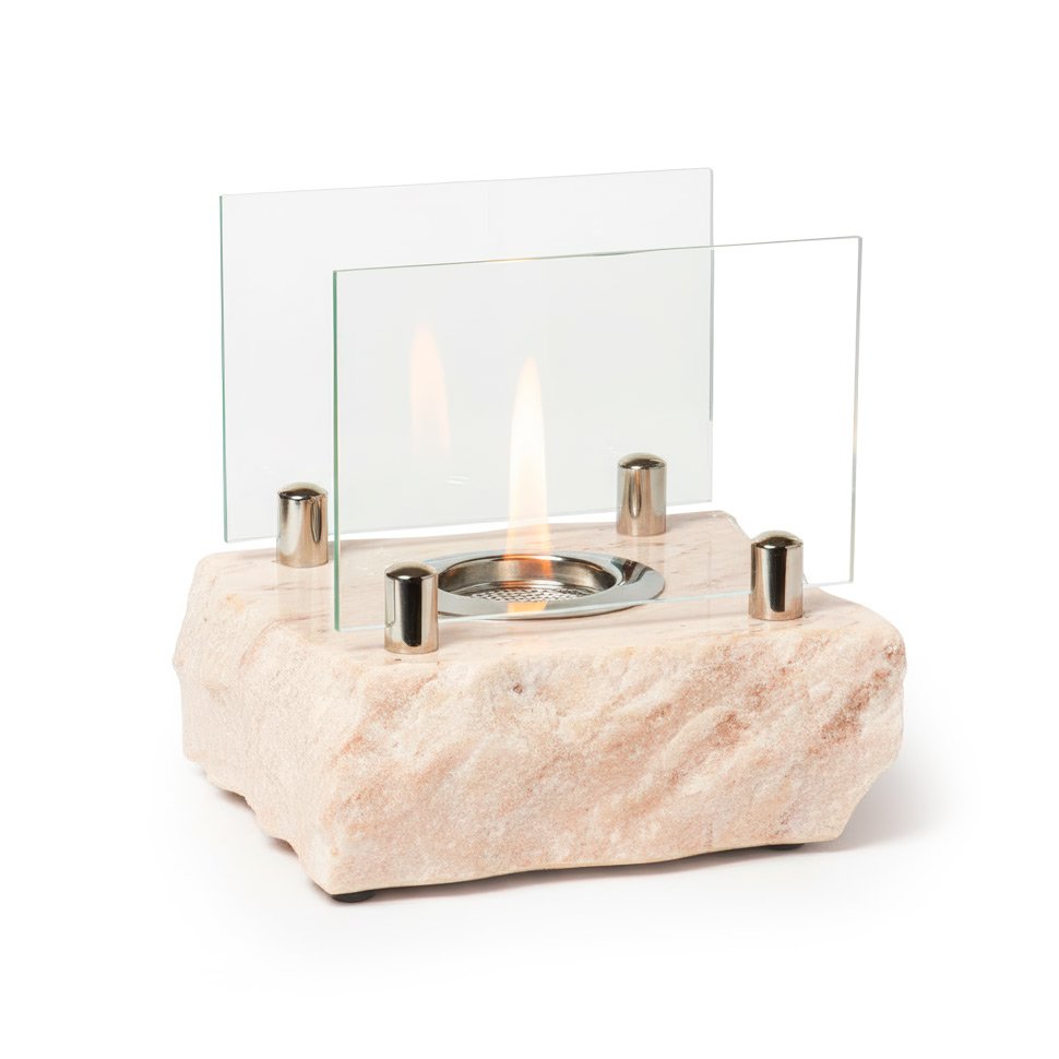 Настольный биокамин SteelHeat APOLLON лимитированная серия (Стекло)