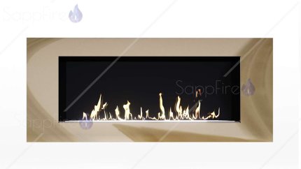 Биокамин встраиваемый SappFire Mercury Chrome 900