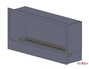 11753С Биокамин встраиваемый в портал на заказ