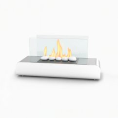 Настольный биокамин Далтон Белый