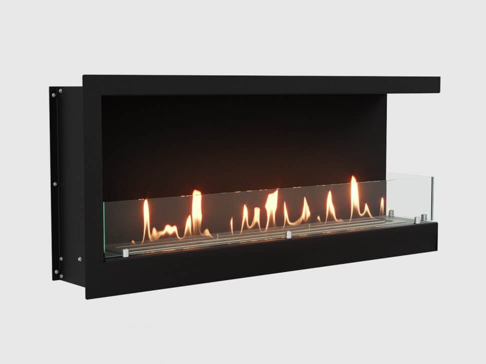 Встроенный биокамин Lux Fire Угловой 1090 S (правый угол)