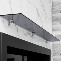 Стеклянная полка для биокамина Gray  1700