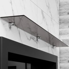 Стеклянная полка для биокамина Bronze 800