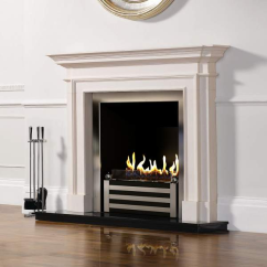 Биокамин в мраморном портале Firezo Estravaganza, стандарт